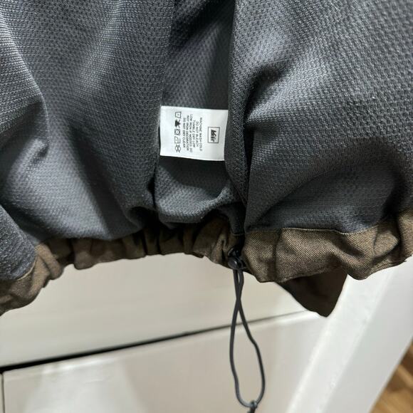REI Coop Heavy Hooded Jacket Brown Size Large Mens - Picture 9 of 9